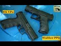 HK VP9 vs Walther PPQ 9mm pistol