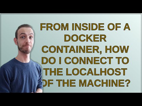 Video: Come mi connetto a un container MySQL Docker?