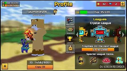 Add me as a Friend on pixel gun 3d my username is jaymotley06 and join my clan too