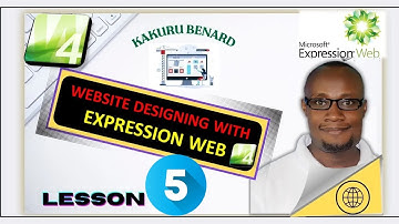 Lesson 5 | Attempting Practical Item 2 on Website Design Using Expression Web 4