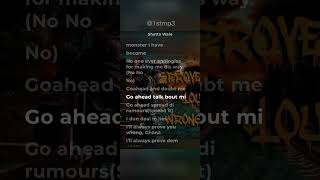 King shatta once said 🎤 🎙  Prove you wrong by Shatta Wale #1stmp3 #fyp #music #shattawale