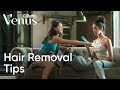 Hair removal with simply venus  razors for women  venus gillette india