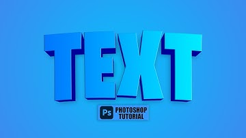 Clean 3D Text Effect in Photoshop l Tutorial l RISADUOMG