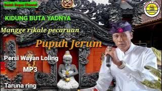 Kidung Bhuta yadnya(Pupuh jerum wayan loling)#kidungbali#sekarmadia#pecaruan