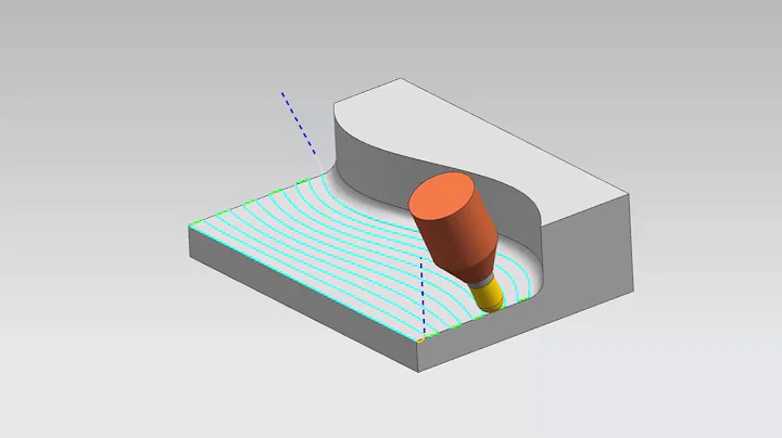 Interpolate Tool Axis Enhancements in NX CAM