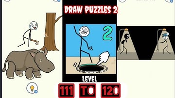 Draw puzzle 2 level 111 to 120| Drawpuzzle2 | Hit Game | Draw puzzles 2