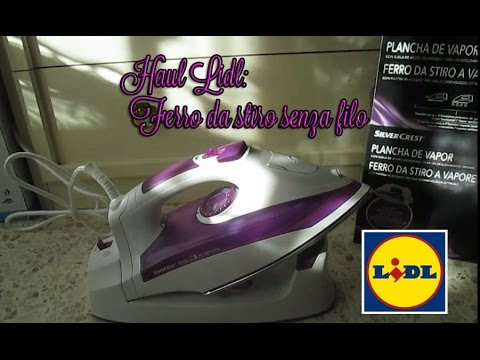 Haul Lidl: Ferro da stiro senza filo 