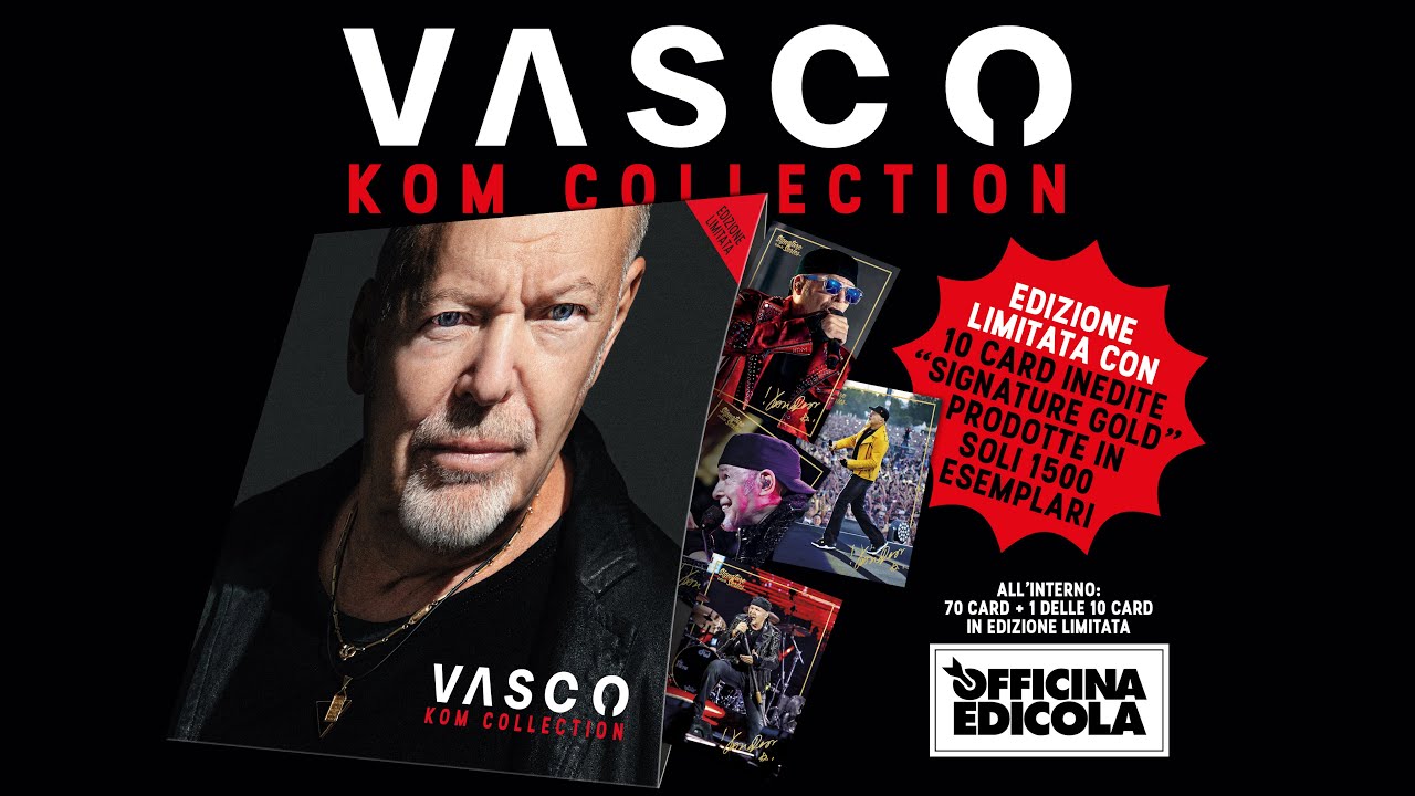 L'EDIZIONE LIMITATA VASCO KOM COLLECTION. In edicola.