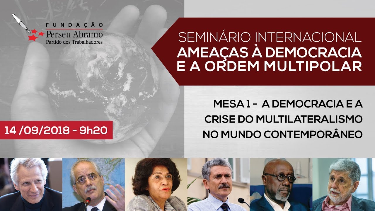 Seminario internacional "Amenazas a la Democracia y la Orden Multipolar" | Mesa 01