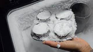 ICE MOLD CRUNCHY AND SUPER SOFT FLUFF BITES | #asmr screenshot 4