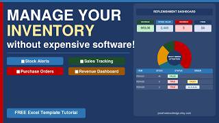 How to Use the Inventory &amp; Replenishment Tracker — Excel Tool for Small Business