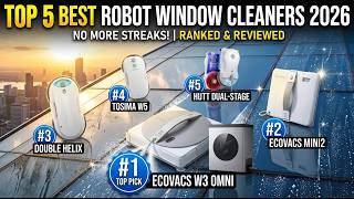 TOP 5 Best Robot Window Cleaners 2026 | No More Streaks!