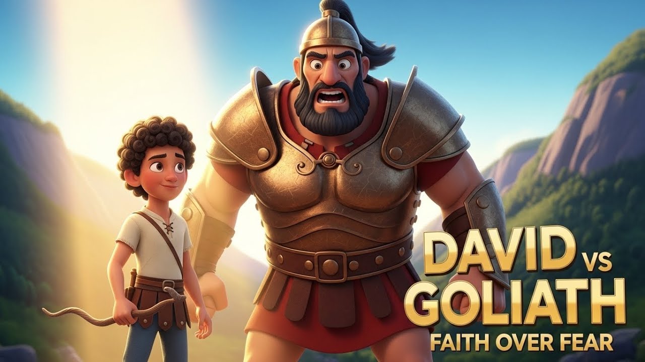 David vs Goliath | Faith Over Fear (Animated Bible Story)