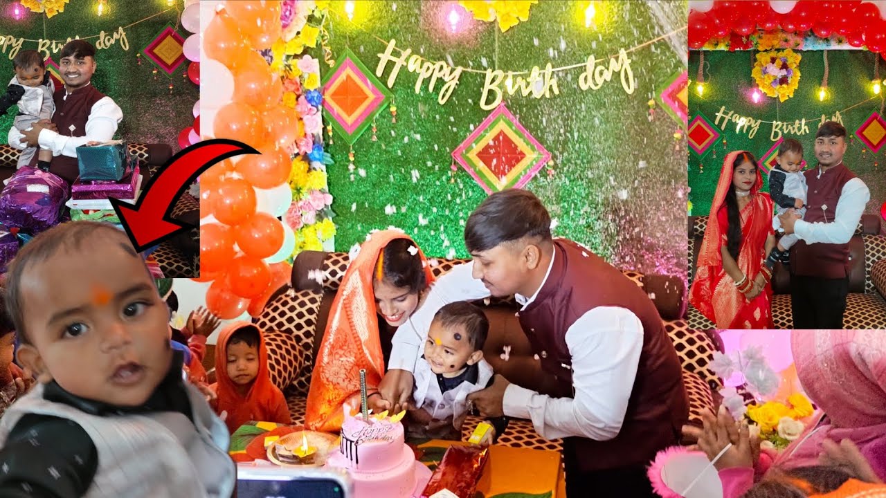 💫Suryansh's First Birthday Celebration🥰 on 25 december Surprise 🎉🎉