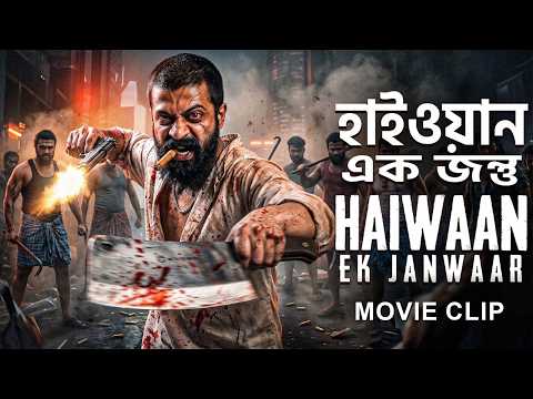 হাইওয়ান : এক জন্তু HAIWAAN: EK JANWAAR - Action Thriller Movie Scene | Akshaya, Arya | Bangla Movie