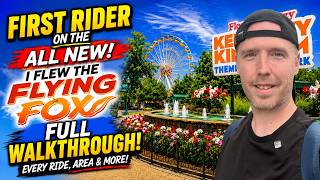 🦊 Flying Fox Opening Day at Kentucky Kingdom! Full Ride, Park Walkthrough & First Look 2026