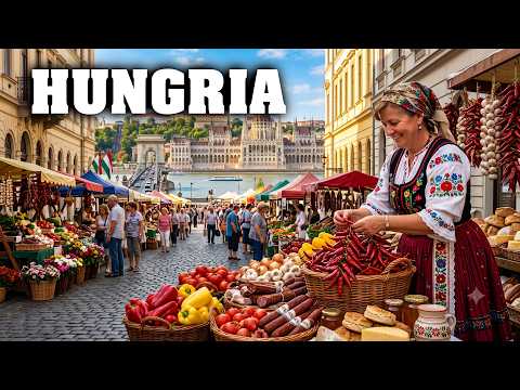 MARAVILHAS DA HUNGRIA | Explorando o País Escondido Mais Fascinante do Mundo | Vídeo de Viagem 4K