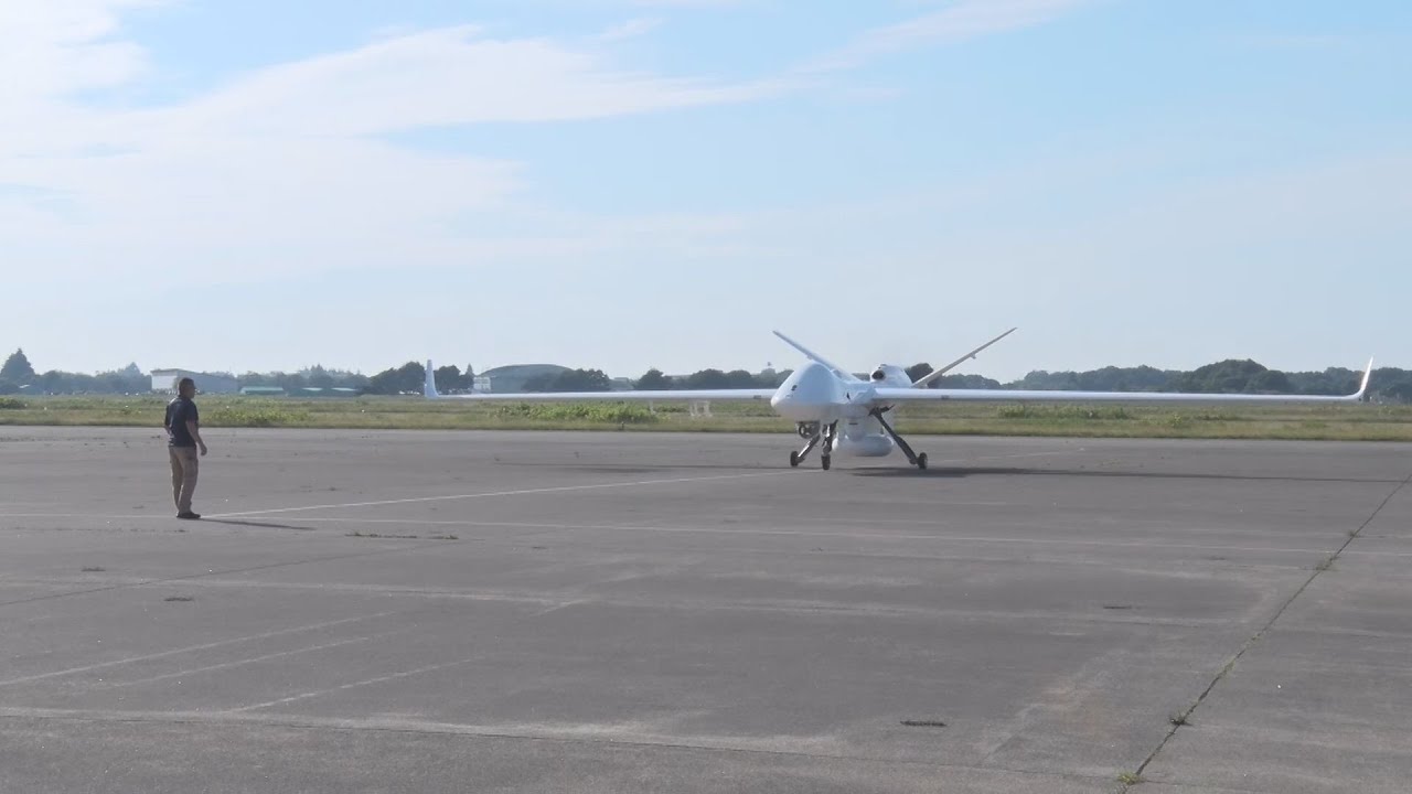 海上自衛隊の大型無人機「シーガーディアン」6月7・11・12日に鹿屋市