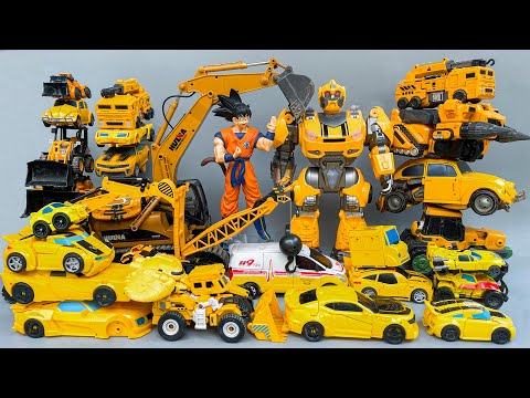 Full Transformers Cyberverse BUMBLEBEE, GoKU, Truck Excavator