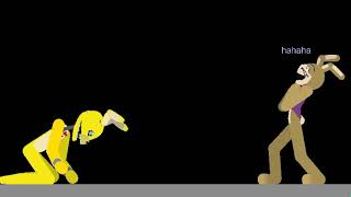 Springbonnie Vs Glitchtrap Stick Nodes Original Animation