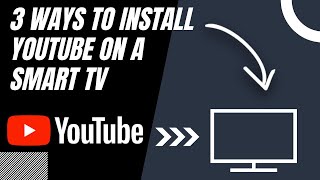 Hoe je YouTube op ELKE SMART TV installeert (3 verschillende manieren)