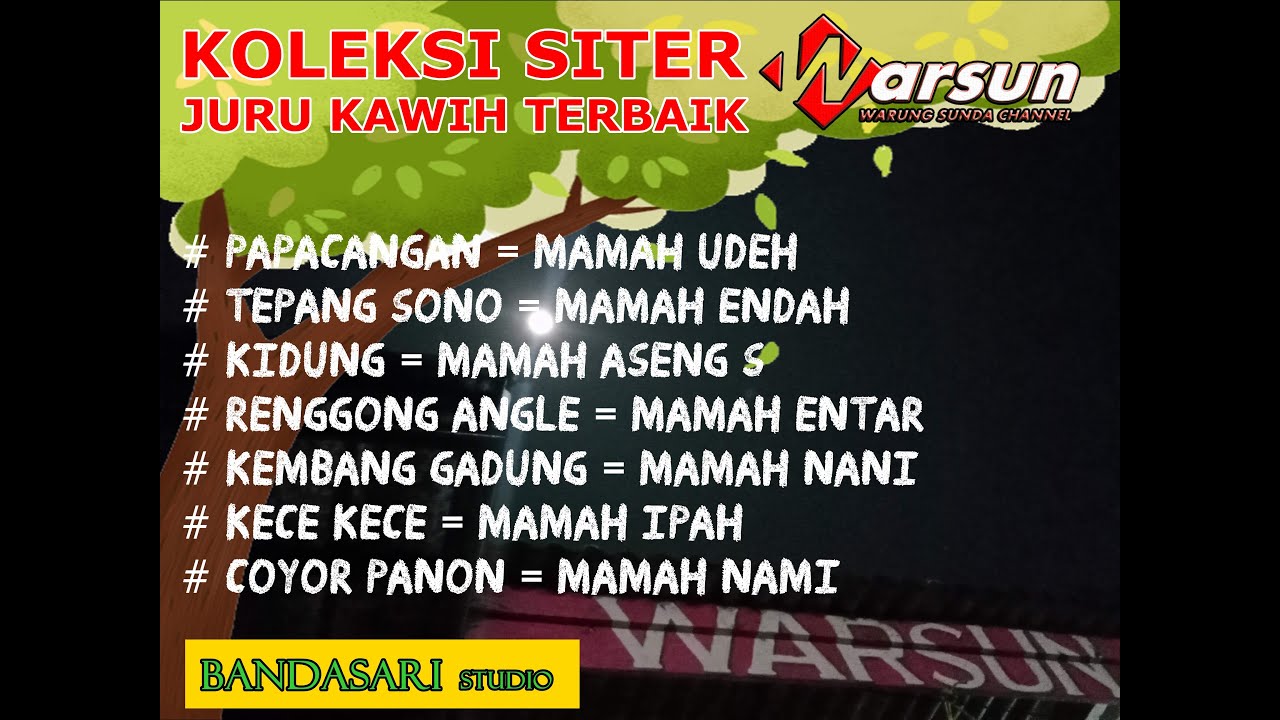 Koleksi Siter Karawang Dengan Pesinden Pilihan