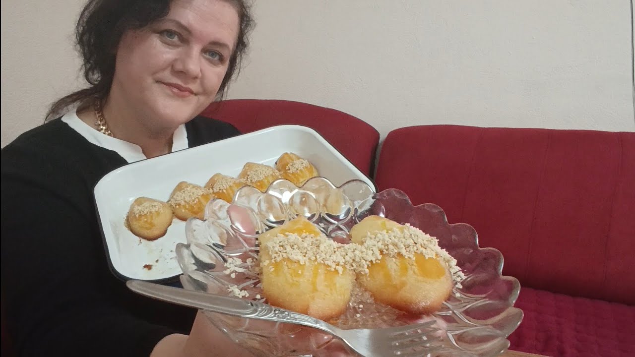 Turski šerbet kolač bez puno sastojaka – odličann svaki put!  #food #kuhinja #hrana #recipe #slatko 