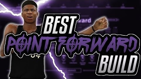 BEST POINT FORWARD BUILD NBA 2K17 - HOW TO CREATE A 6