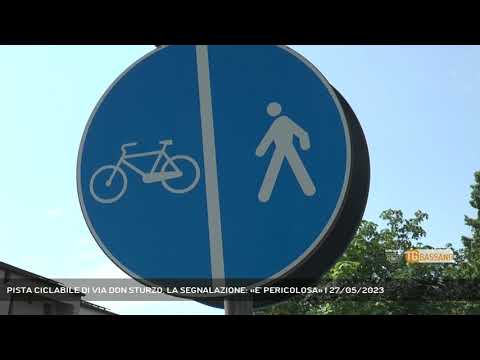 PISTA CICLABILE DI VIA DON STURZO, LA SEGNALAZIONE: «E' PERICOLOSA» | 27/05/2023