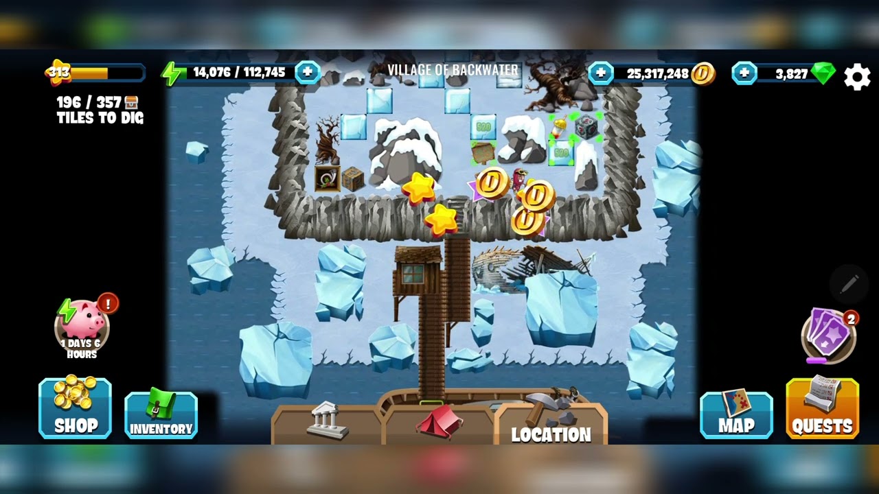 Village of Backwater|Christmas 2020 Remastered|Diggy's Adventure 