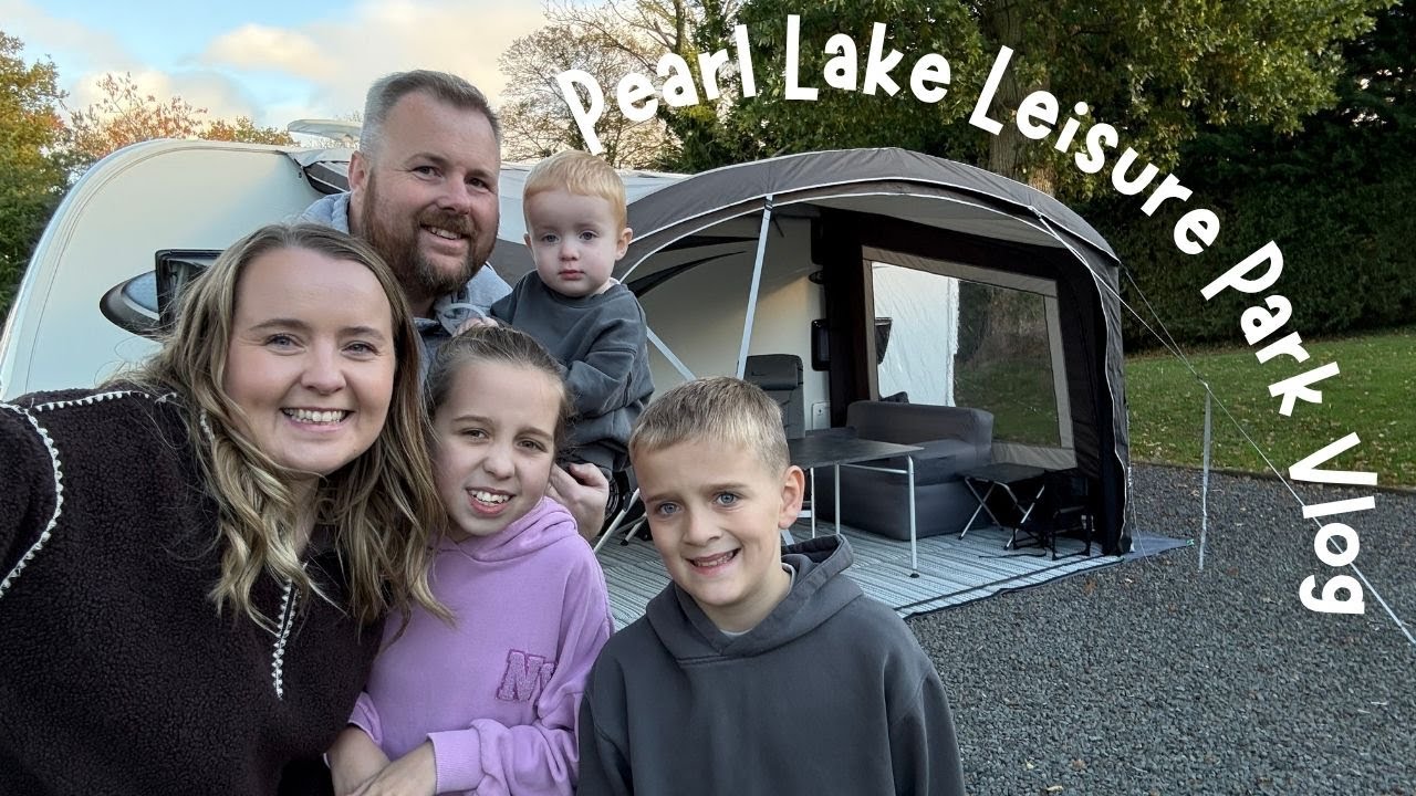 Family touring caravan Weekend Vlog | Discover Parks | Our first family YouTube video!