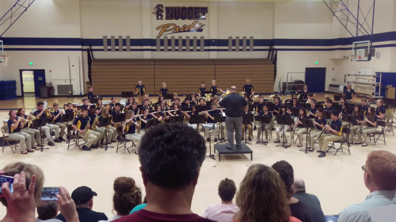 Klondike Middle School Band performance(part 1) YouTube