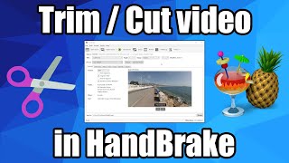 How to Trim a video in HandBrake by R4GE VipeRzZ 136 views 1 month ago 1 minute, 34 seconds
