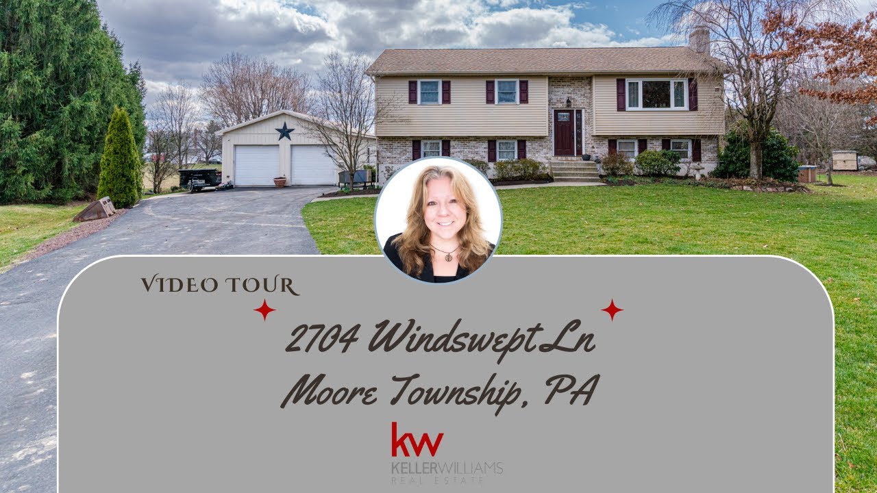 Video Tour 2704 Windswept Ln, Moore Township, PA YouTube