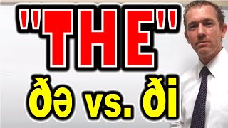 How to Pronounce "THE" [ ForB English Lesson ]