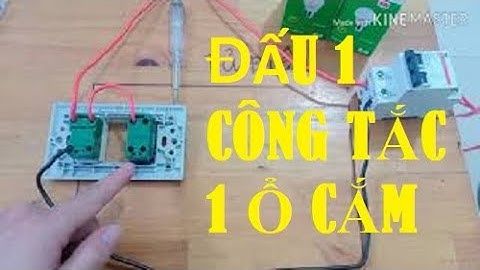 Cách lắp đặt 1 công tắc 1 ổ cắm điện Panasonic | Đại lý thiết bị điện Panasonic | Đèn Led MPE TV