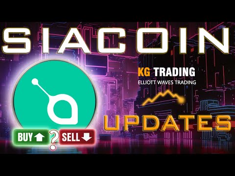 SIACOIN SC BULLISH SETUP FOR A MASSIVE UPTREND TARGETS SCENARIOS ELLIOTT WAVE CRYPTO