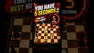 "Find the move, think fast 🤔⚡⏳" #chess #chessshorts #chesstactics