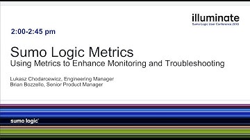 Using Metrics to Enhance Monitoring and Troubleshooting