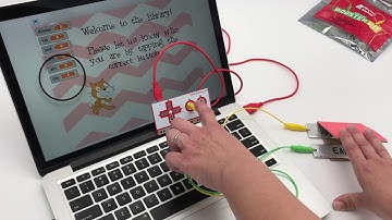Makey Makey and Scratch Data Tracker (aka Interactive Exit Ticket)