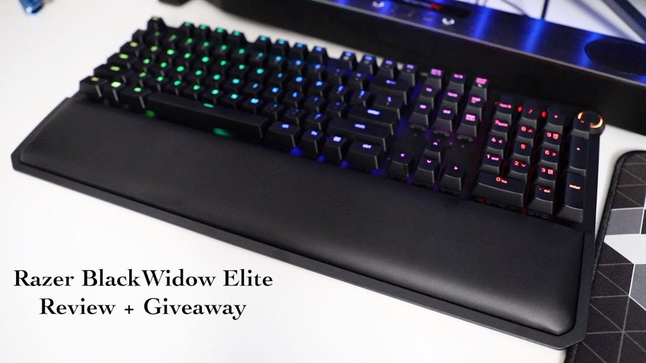 Razer Blackwidow Elite Review + Giveaway YouTube