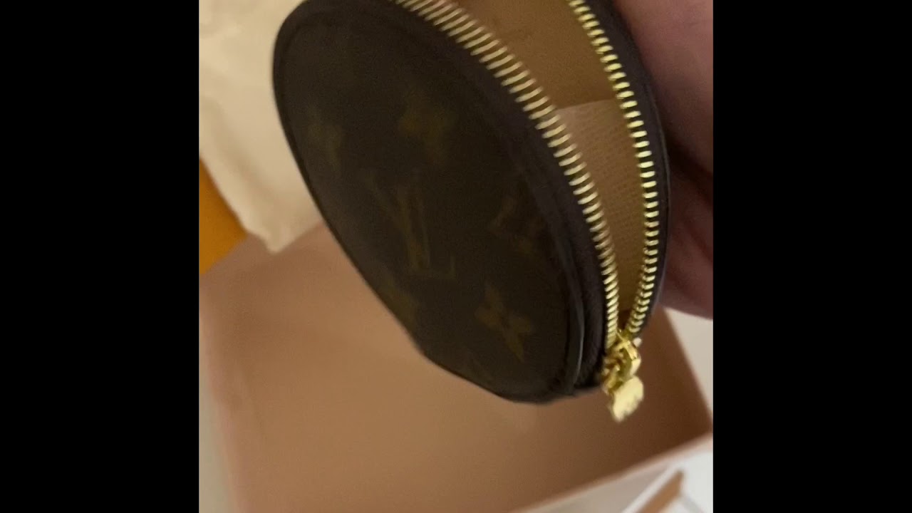 Louis Vuitton Round Coin Purse Unboxing