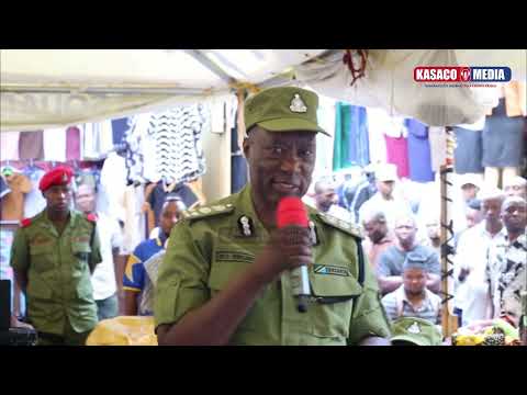 KAMANDA MURILO ATINGA KARIAKOO AZUNGUMZA JAMBO HILI NA BAADHI YA WAFANYABIASHARA WADAU