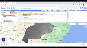 Digital Elevation Model (DEM) downloading using Google Earth Engine platform