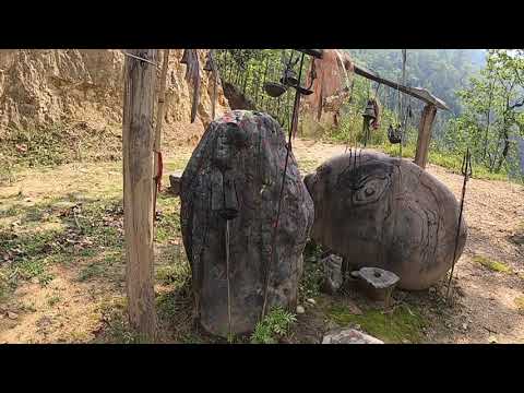 अनौठो शिला ढुङ्गा  शक्तिशाली मुर्ति  भेटियो     लिम्बुवान भुमिमा मानव  सभ्यताको  मुन्धुम आधारित