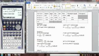 Exercice calcul de câble rappel 1 3