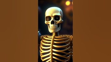 Animated Skeletons Unleashed: A Surreal Journey into AI Art #skeleton #aigenerated #aicreated #ai