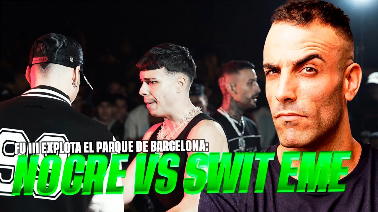 NOCRE Y SWIT EME ARRASAN EL PARQUE DE BARCELONA *FU III SIGUE BRILLANDO* Reacción