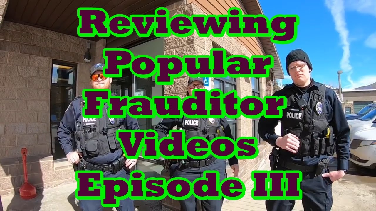 Reviewing Popular Frauditor Videos Amagansett Press Edition YouTube