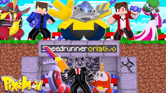 Minecraft Pixelmon Manhunt (1 Speedrunner vs 2 Caçadores) mas o Miraidon é  meu Pokémon Inicial 